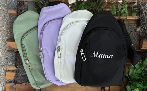 Mama colored crossbody