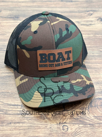 BOAT camo black back