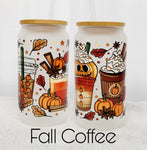 Spooky Frosted Tumblers. (choose a Design!)