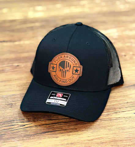 Fafo all black 6 panel