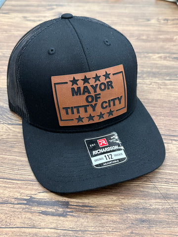 Mayor of titty city black on black