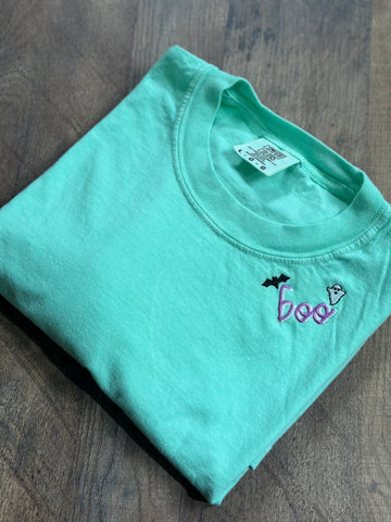 Boo Embroidered