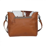 Mahogany Leather & Hair On Bag