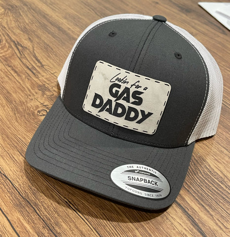 Gas Daddy Charcoal front/White back