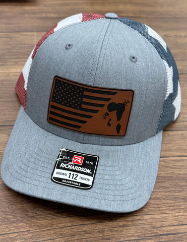 Booty flag American Flag Hat