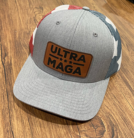 Ultra MAGA grey/American Back