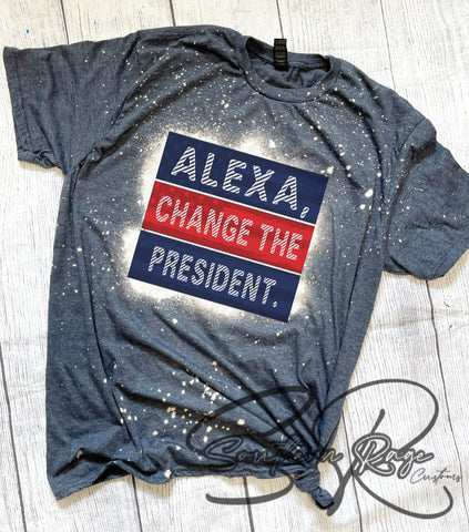 Alexa Change the president BLUE