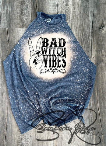 Bad Witch Vibes NAVY T
