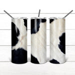 Black Cow Hide