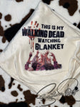 The Walking Dead Blanket